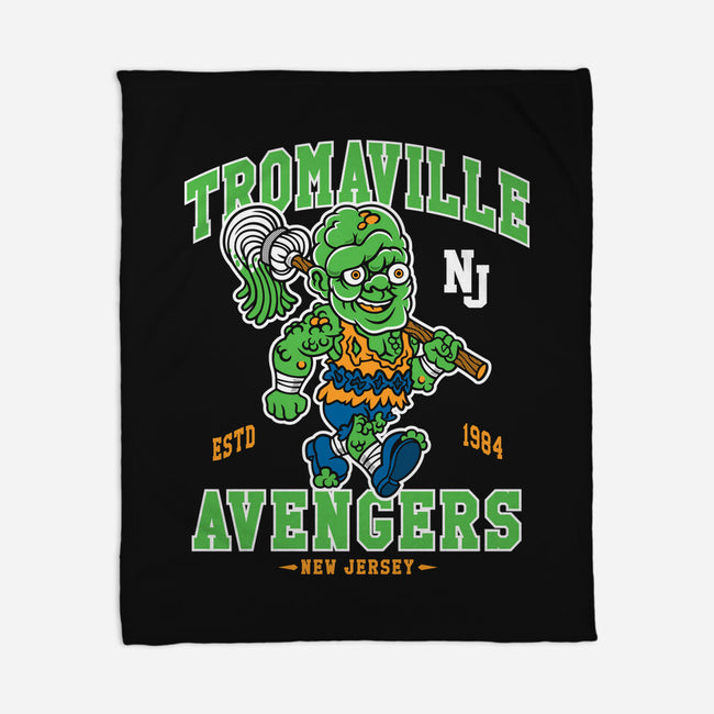 Tromaville Avengers-None-Fleece-Blanket-Nemons