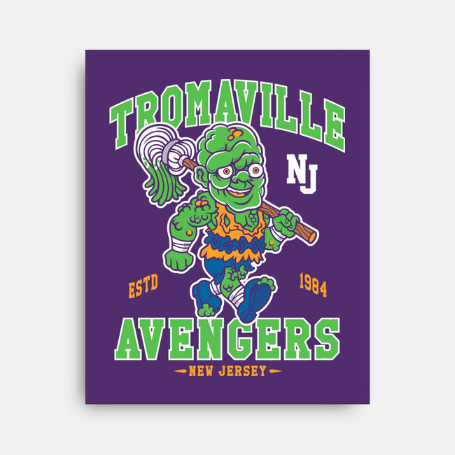 Tromaville Avengers-None-Stretched-Canvas-Nemons