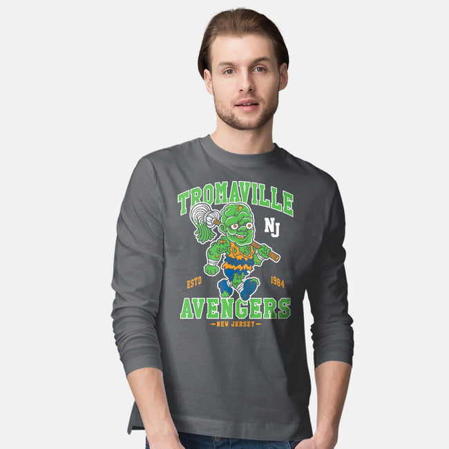 Tromaville Avengers-Mens-Long Sleeved-Tee-Nemons