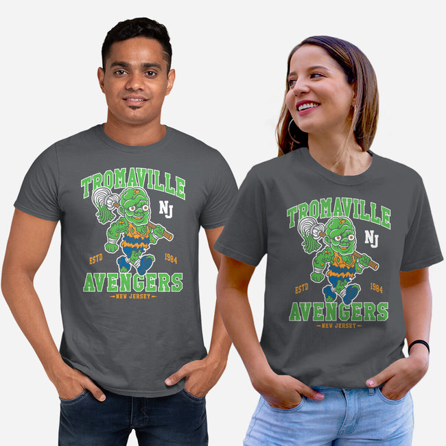 Tromaville Avengers-Unisex-Basic-Tee-Nemons