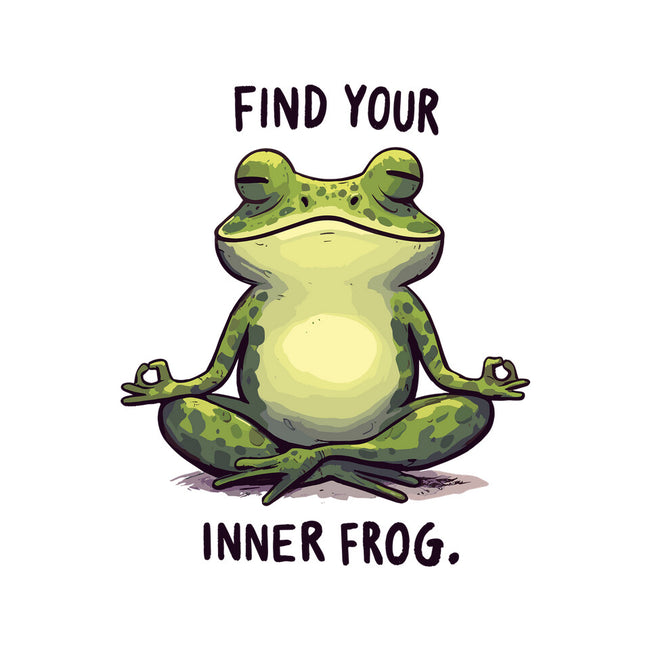 Find Your Inner Frog-None-Stretched-Canvas-Evgmerk