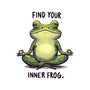 Find Your Inner Frog-None-Stretched-Canvas-Evgmerk