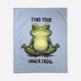 Find Your Inner Frog-None-Fleece-Blanket-Evgmerk