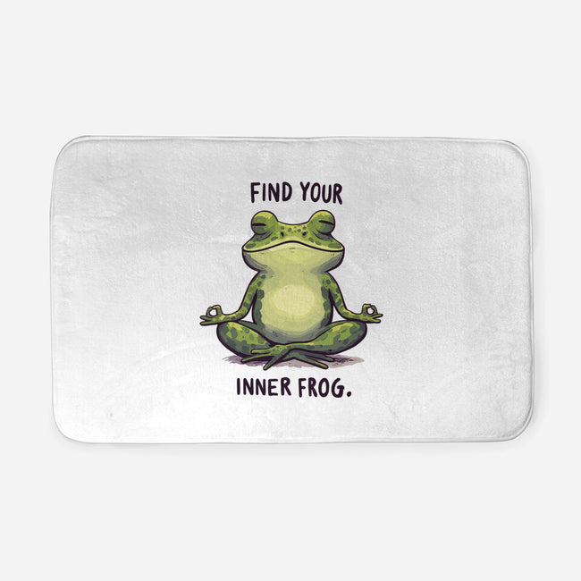 Find Your Inner Frog-None-Memory Foam-Bath Mat-Evgmerk