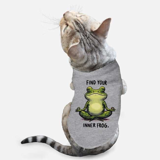 Find Your Inner Frog-Cat-Basic-Pet Tank-Evgmerk