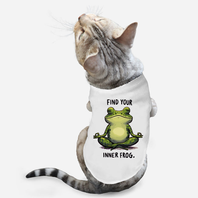 Find Your Inner Frog-Cat-Basic-Pet Tank-Evgmerk