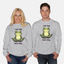 Find Your Inner Frog-Unisex-Crew Neck-Sweatshirt-Evgmerk