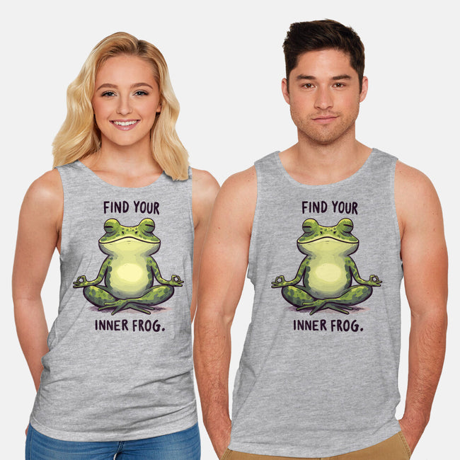 Find Your Inner Frog-Unisex-Basic-Tank-Evgmerk