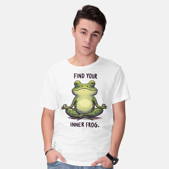 Find Your Inner Frog-Mens-Basic-Tee-Evgmerk