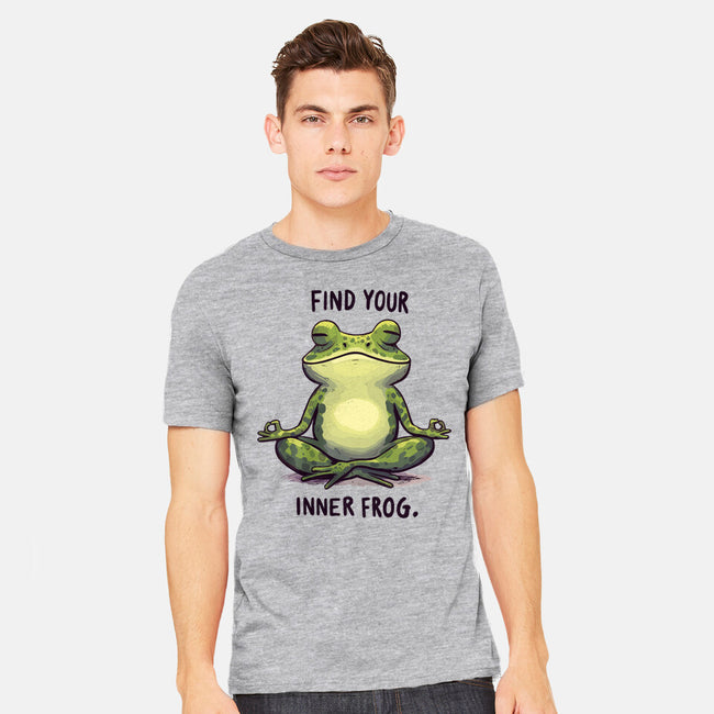 Find Your Inner Frog-Mens-Heavyweight-Tee-Evgmerk