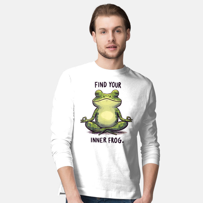 Find Your Inner Frog-Mens-Long Sleeved-Tee-Evgmerk