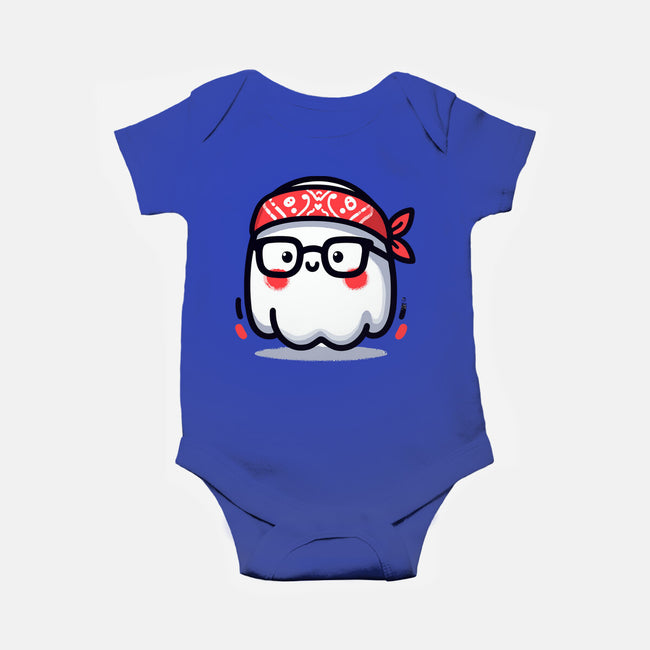 Bandana Ghost-Baby-Basic-Onesie-Evgmerk