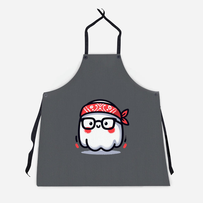 Bandana Ghost-Unisex-Kitchen-Apron-Evgmerk