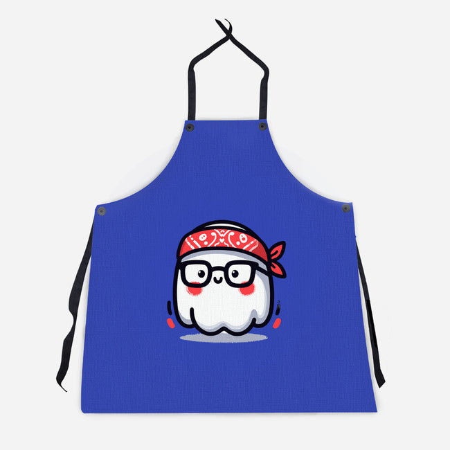 Bandana Ghost-Unisex-Kitchen-Apron-Evgmerk