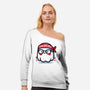 Bandana Ghost-Womens-Off Shoulder-Sweatshirt-Evgmerk