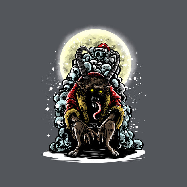 The Throne Of Krampus-None-Polyester-Shower Curtain-zascanauta