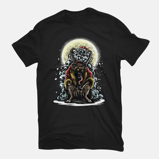 The Throne Of Krampus-Mens-Premium-Tee-zascanauta