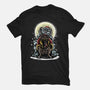 The Throne Of Krampus-Womens-Basic-Tee-zascanauta