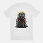 The Throne Of Krampus-Unisex-Basic-Tee-zascanauta