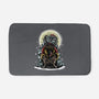 The Throne Of Krampus-None-Memory Foam-Bath Mat-zascanauta