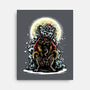 The Throne Of Krampus-None-Stretched-Canvas-zascanauta