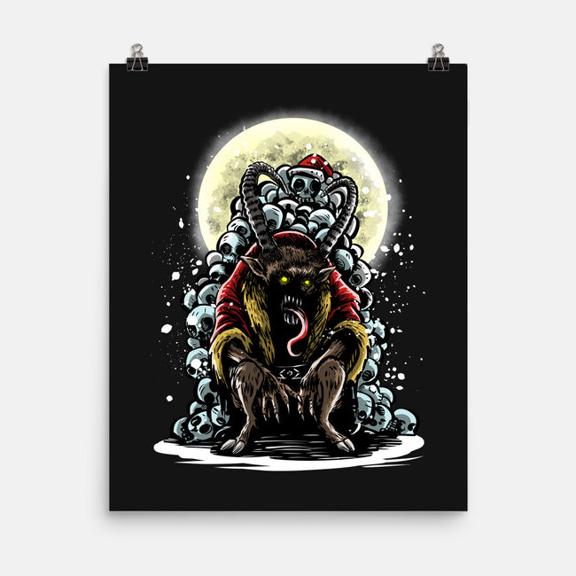 The Throne Of Krampus-None-Matte-Poster-zascanauta