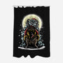 The Throne Of Krampus-None-Polyester-Shower Curtain-zascanauta