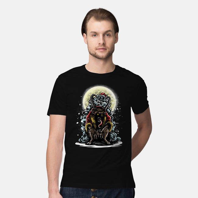 The Throne Of Krampus-Mens-Premium-Tee-zascanauta