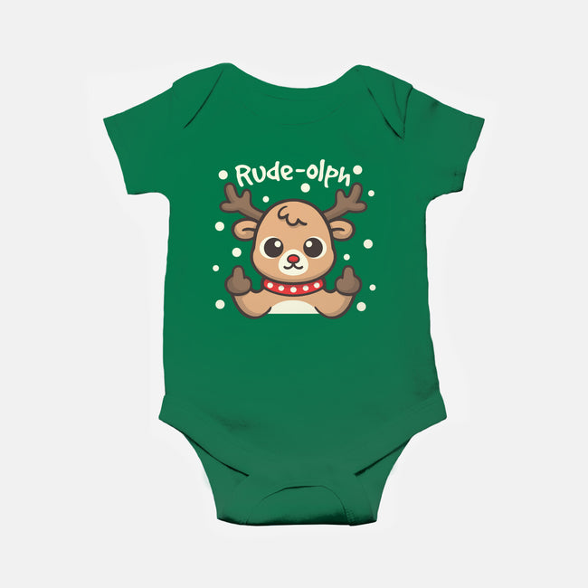 Rude Olph-Baby-Basic-Onesie-NemiMakeit