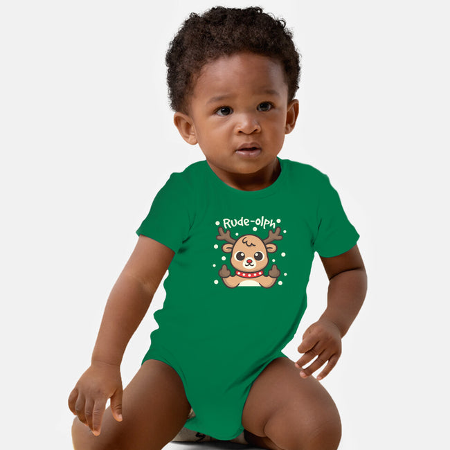 Rude Olph-Baby-Basic-Onesie-NemiMakeit