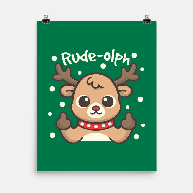 Rude Olph-None-Matte-Poster-NemiMakeit