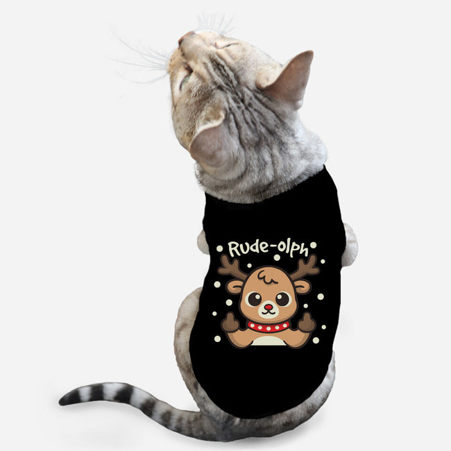 Rude Olph-Cat-Basic-Pet Tank-NemiMakeit