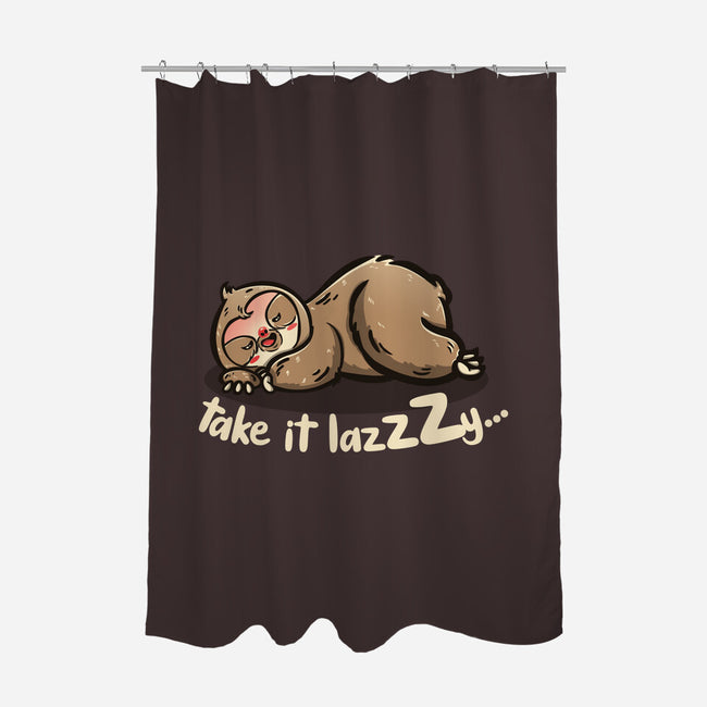 Take It Lazzzy-None-Polyester-Shower Curtain-Freecheese