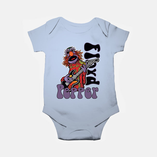 Floyd Pepper-Baby-Basic-Onesie-Action Nate