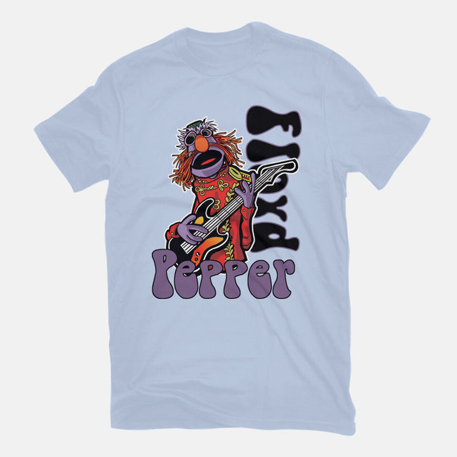 Floyd Pepper-Womens-Fitted-Tee-Action Nate