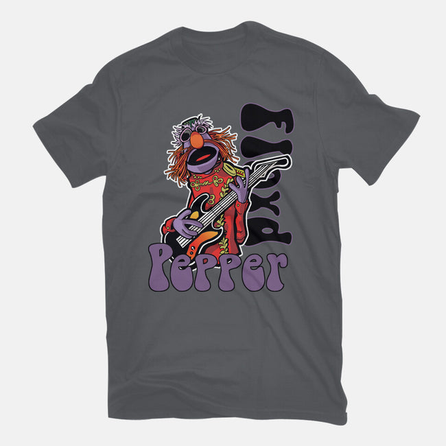 Floyd Pepper-Womens-Fitted-Tee-Action Nate