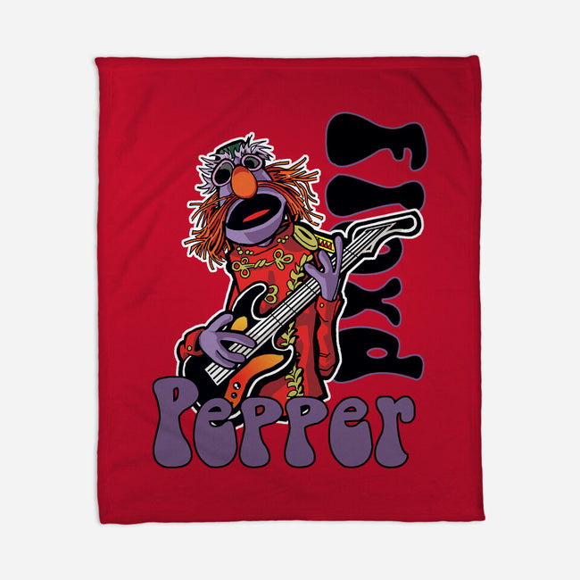 Floyd Pepper-None-Fleece-Blanket-Action Nate