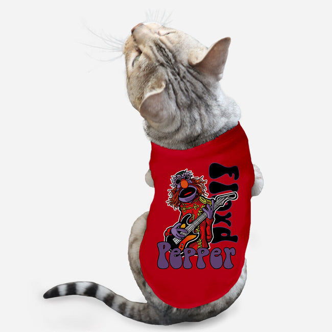 Floyd Pepper-Cat-Basic-Pet Tank-Action Nate