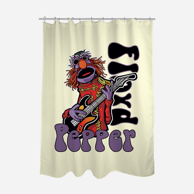 Floyd Pepper-None-Polyester-Shower Curtain-Action Nate