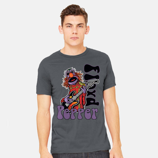 Floyd Pepper-Mens-Heavyweight-Tee-Action Nate