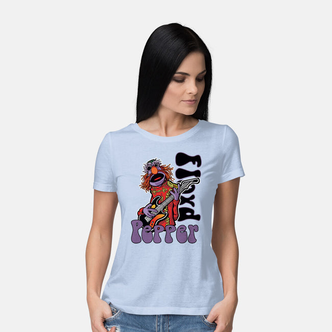 Floyd Pepper-Womens-Basic-Tee-Action Nate