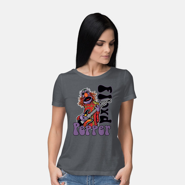 Floyd Pepper-Womens-Basic-Tee-Action Nate