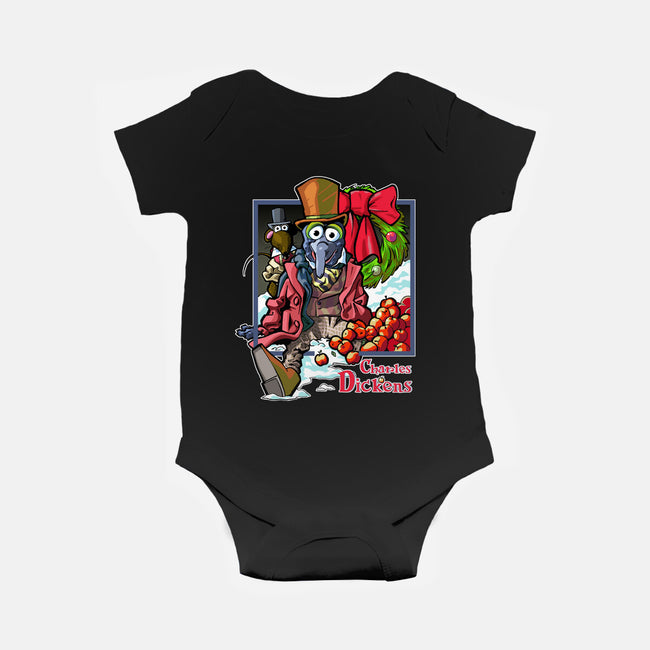 Charles Dickens-Baby-Basic-Onesie-Action Nate