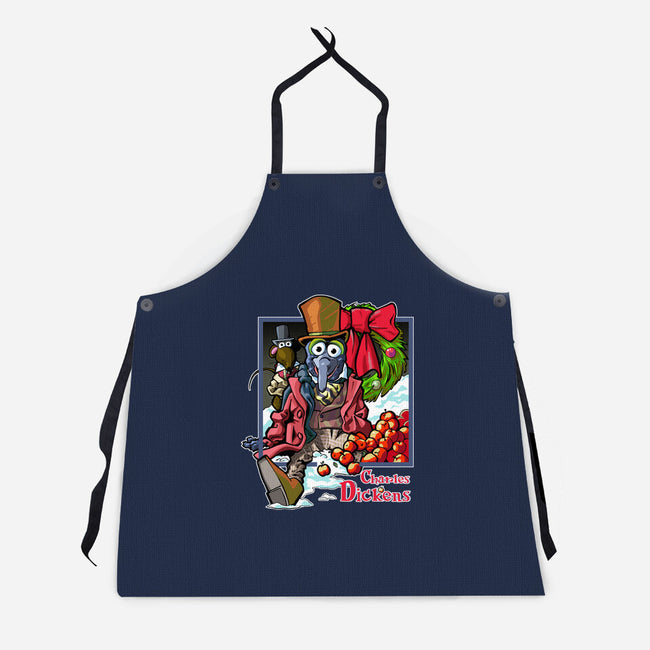 Charles Dickens-Unisex-Kitchen-Apron-Action Nate