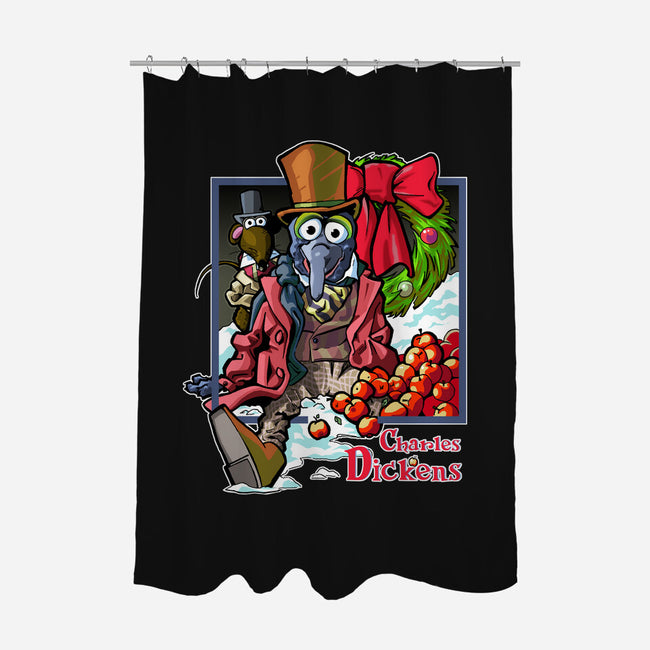 Charles Dickens-None-Polyester-Shower Curtain-Action Nate