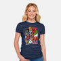 Charles Dickens-Womens-Fitted-Tee-Action Nate