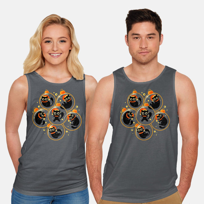 Christmas Kittens-Unisex-Basic-Tank-erion_designs