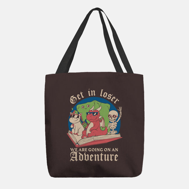 RPG Fantasy Book Meme-None-Basic Tote-Bag-Studio Mootant