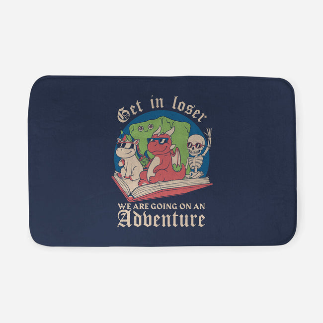 RPG Fantasy Book Meme-None-Memory Foam-Bath Mat-Studio Mootant