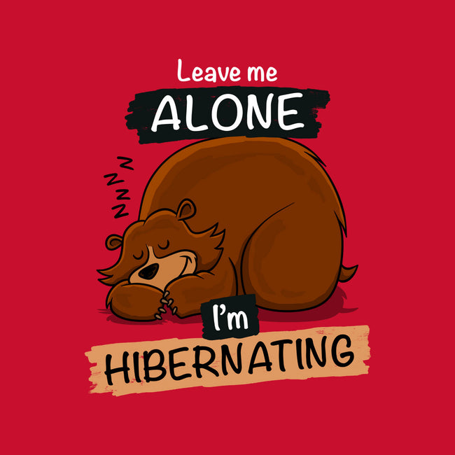 Leave Me Alone I'm Hibernating-Womens-Racerback-Tank-drbutler